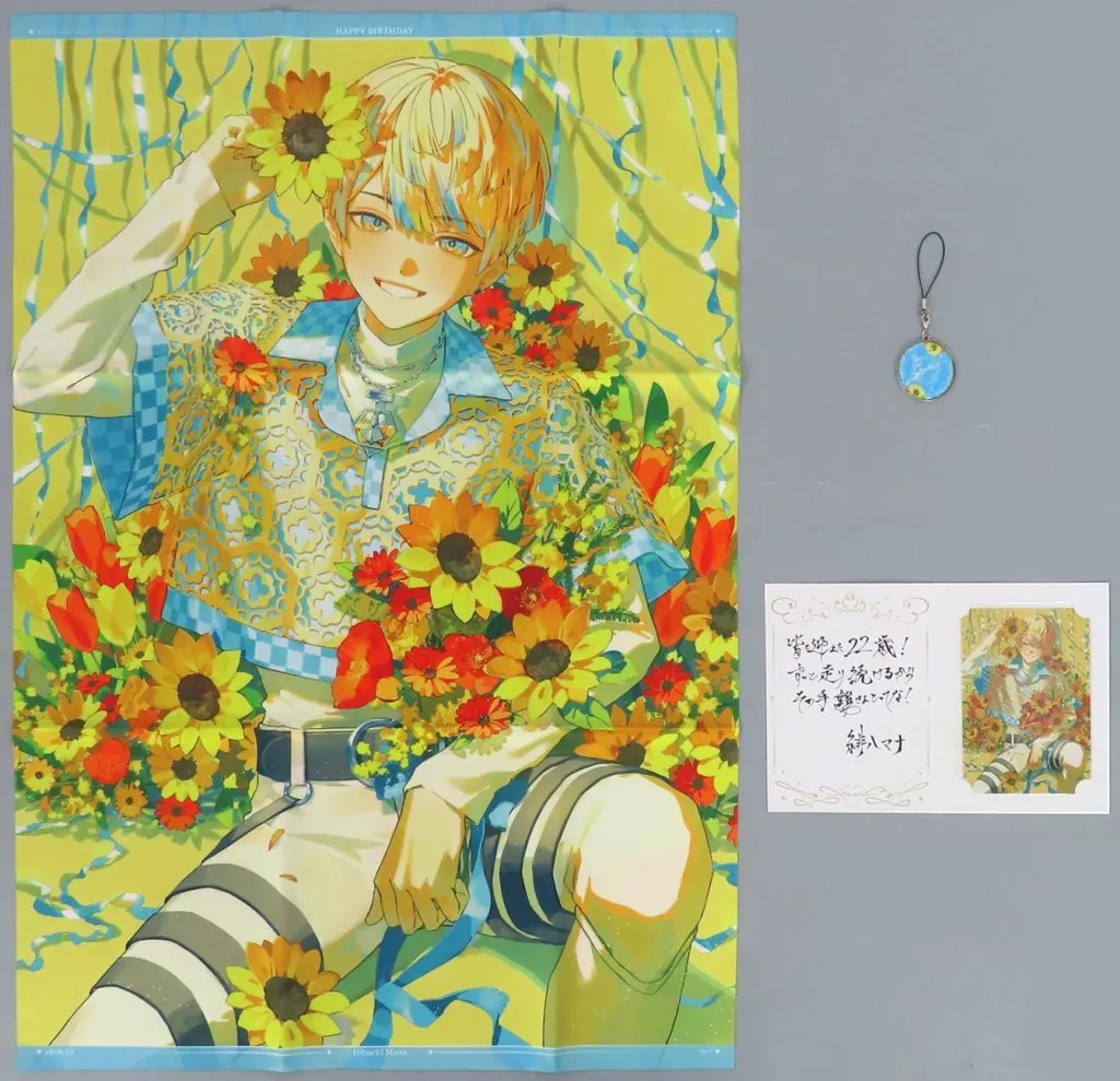 Hibachi Mana - Character Card - Key Chain - Tapestry - Nijisanji