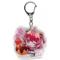 Noa - Acrylic Key Chain - Key Chain - Colorful Peach