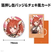 Ratna Petit - Character Card - Badge - Nijisanji