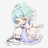 Hinamori Tsuzuri - Acrylic Key Chain - Key Chain - VTuber Size-70mm