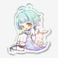Hinamori Tsuzuri - Acrylic Key Chain - Key Chain - VTuber Size-50mm