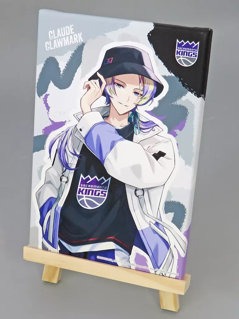 Claude Clawmark - Canvas Board - NBA x NIJISANJI EN - Nijisanji