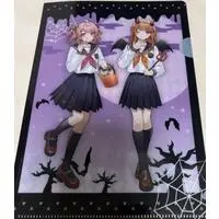 Eto & Noa - Stationery - Plastic Folder - Colorful Peach