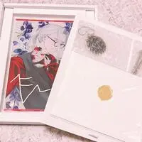 Fulgur Ovid - Birthday Merch Complete Set - Key Chain - Character Card - Acrylic Art Plate - Badge - Nijisanji