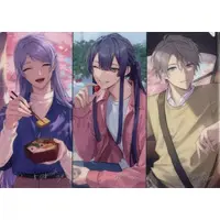 Nijisanji - Plastic Folder - Stationery - Kaida Haru & Genzuki Tojiro & Nagao Kei