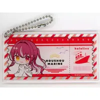 Houshou Marine - Acrylic Key Chain - DMM Scratch! - Key Chain - hololive