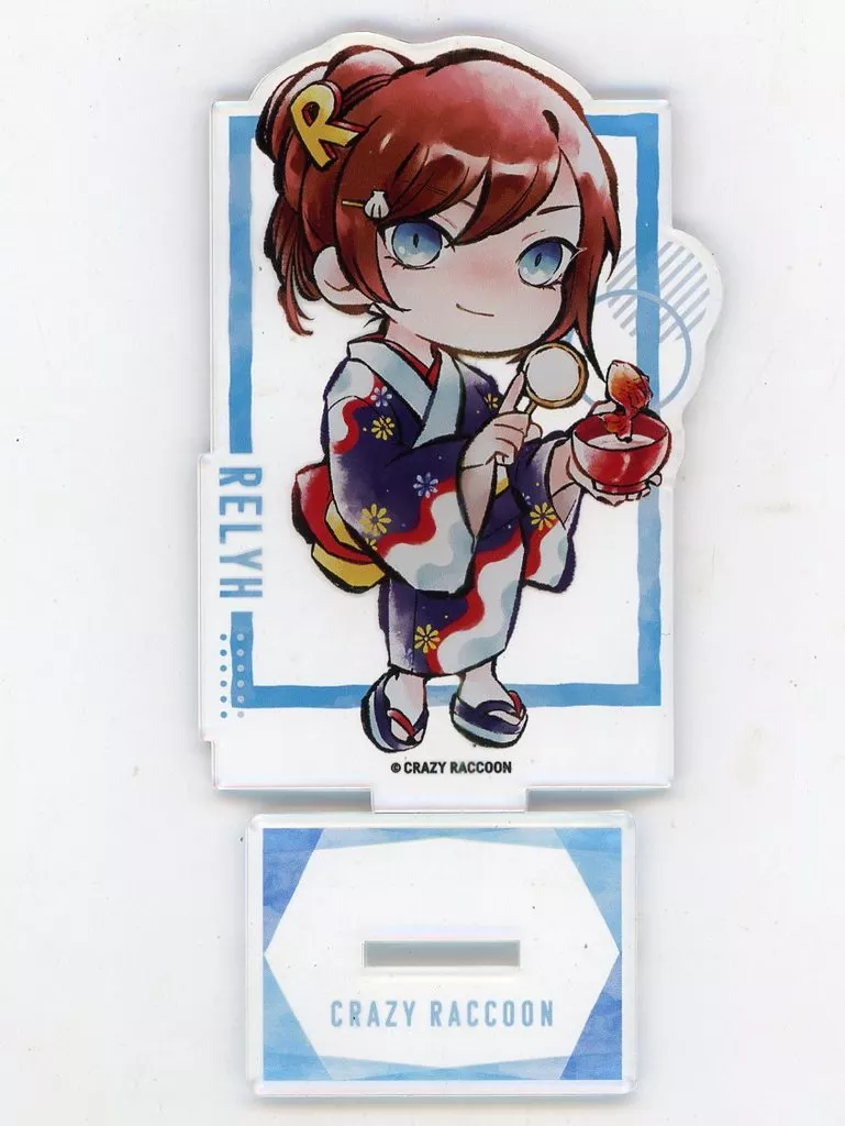 Relyh - DMM Scratch! - Acrylic stand - Crazy Raccoon