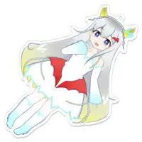 Sadame Meme - Acrylic Key Chain - Key Chain - VTuber Size-100mm