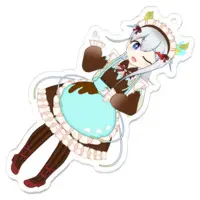 Sadame Meme - Acrylic Key Chain - Key Chain - VTuber Size-70mm