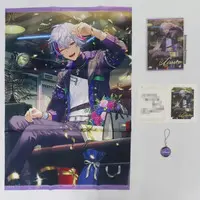 Fuwa Minato - Character Card - Tapestry - Key Chain - Acrylic Art Plate - Birthday Merch Complete Set - Nijisanji