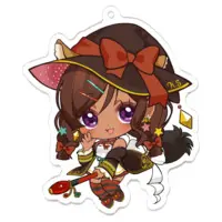 Sunahoshi Haya - Acrylic Key Chain - Key Chain - VTuber Size-70 x 70 (mm)