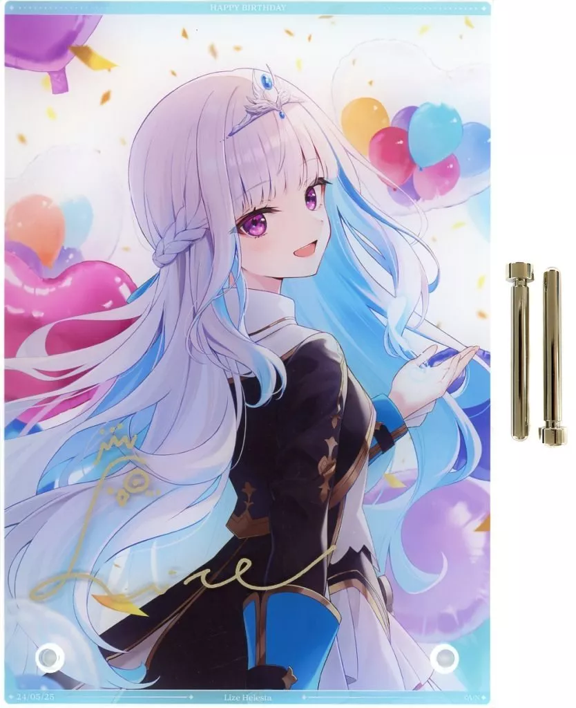 Lize Helesta - Acrylic Art Plate - Nijisanji