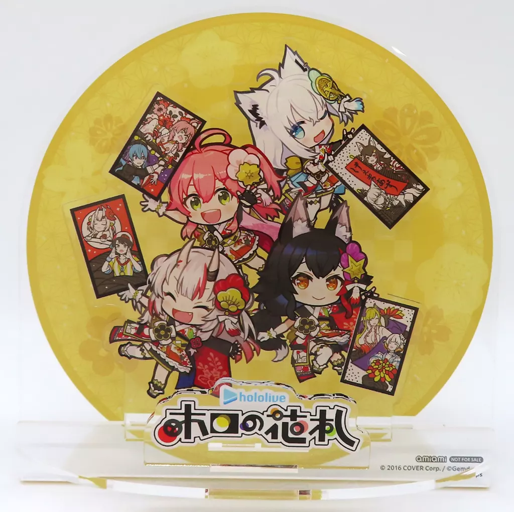 hololive - Acrylic stand - Acrylic Diorama Stand - Shirakami Fubuki & Ookami Mio & Sakura Miko & Nakiri Ayame