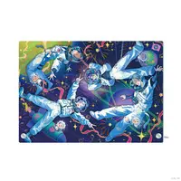 ROF-MAO - ROF-MAO UCHU PARTY! - 4th Anniv. - - Acrylic Art Plate - Kaida Haru & Fuwa Minato & Kenmochi Toya & Kagami Hayato