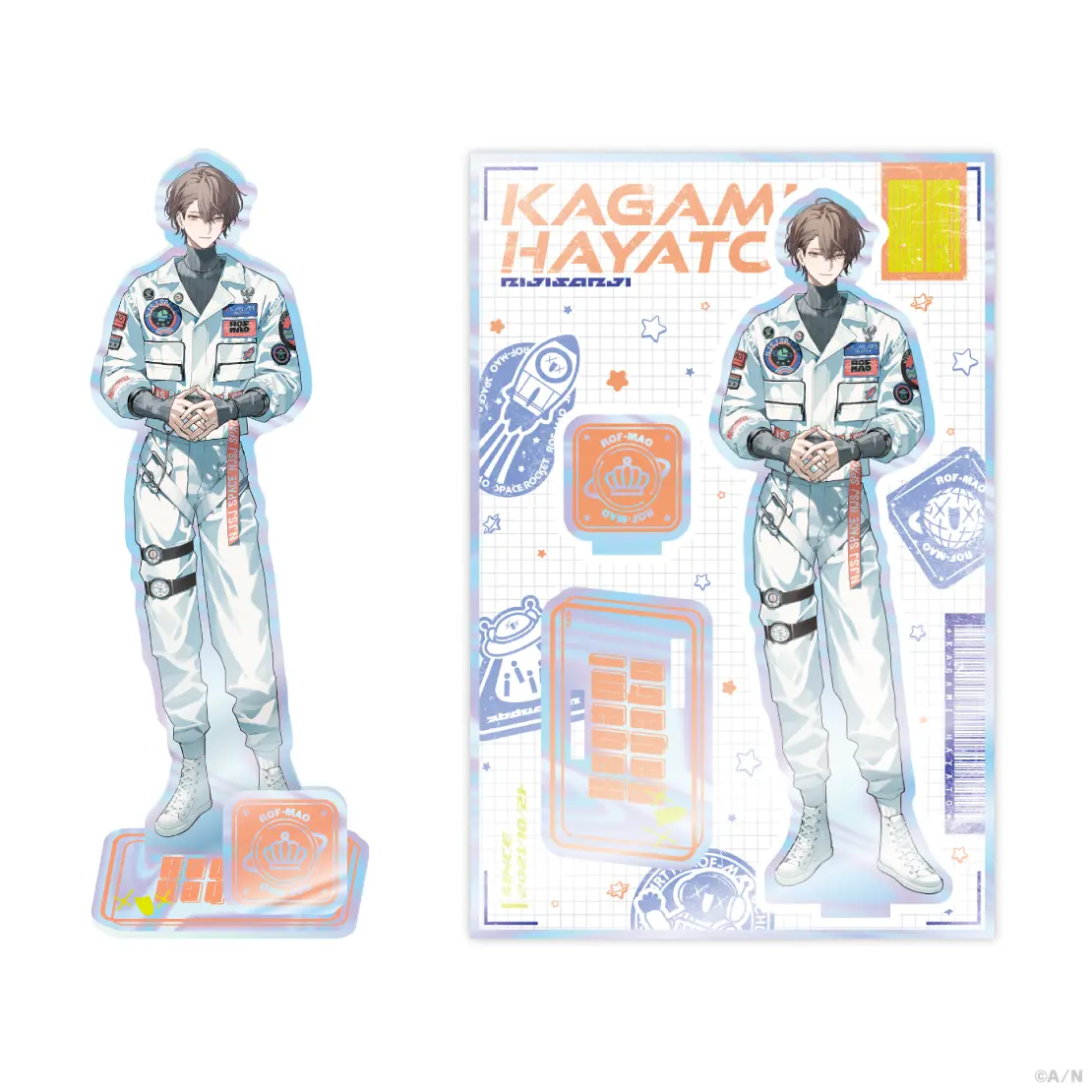 Kagami Hayato - ROF-MAO UCHU PARTY! - 4th Anniv. - - Acrylic stand - ROF-MAO