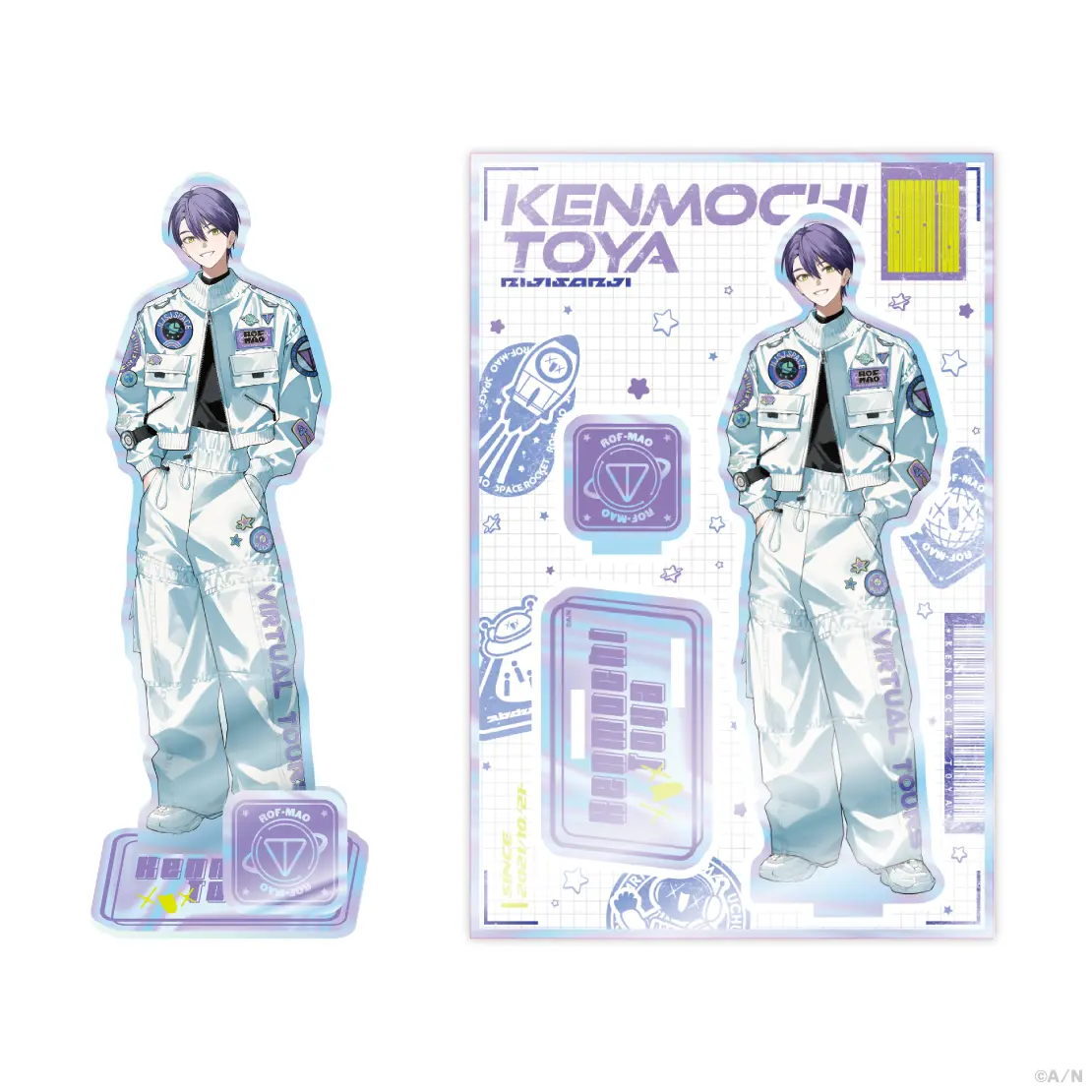 Kenmochi Toya - ROF-MAO UCHU PARTY! - 4th Anniv. - - Acrylic stand - ROF-MAO