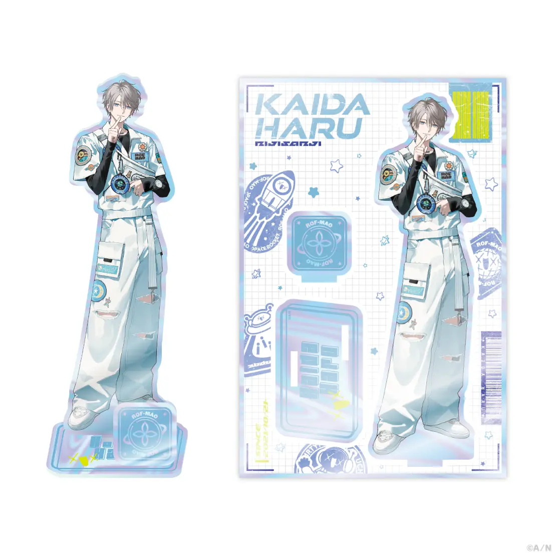 Kaida Haru - ROF-MAO UCHU PARTY! - 4th Anniv. - - Acrylic stand - ROF-MAO