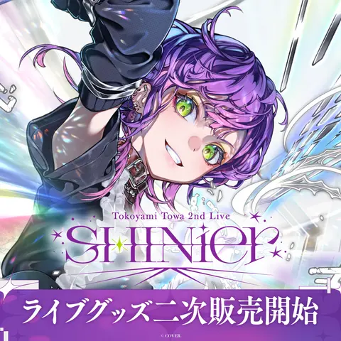 Tokoyami Towa - Complete Set - Badge - Towels - Bag - Acrylic Block - Key Chain - Pouch - Cap - Bangle Light - Acrylic Key Chain - hololive