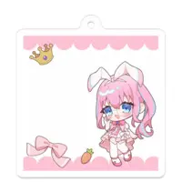 Sirousa - Acrylic Key Chain - Key Chain - VTuber Size-50 x 50 (mm)