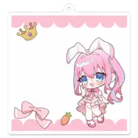 Sirousa - Acrylic Key Chain - Key Chain - VTuber Size-70 x 70 (mm)