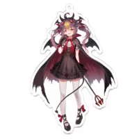 Beruko - Acrylic Key Chain - Key Chain - VTuber Size-100 x 100 (mm)