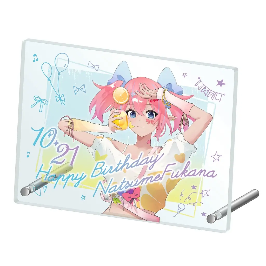 Fukana Natsume - Acrylic Art Plate - VTuber