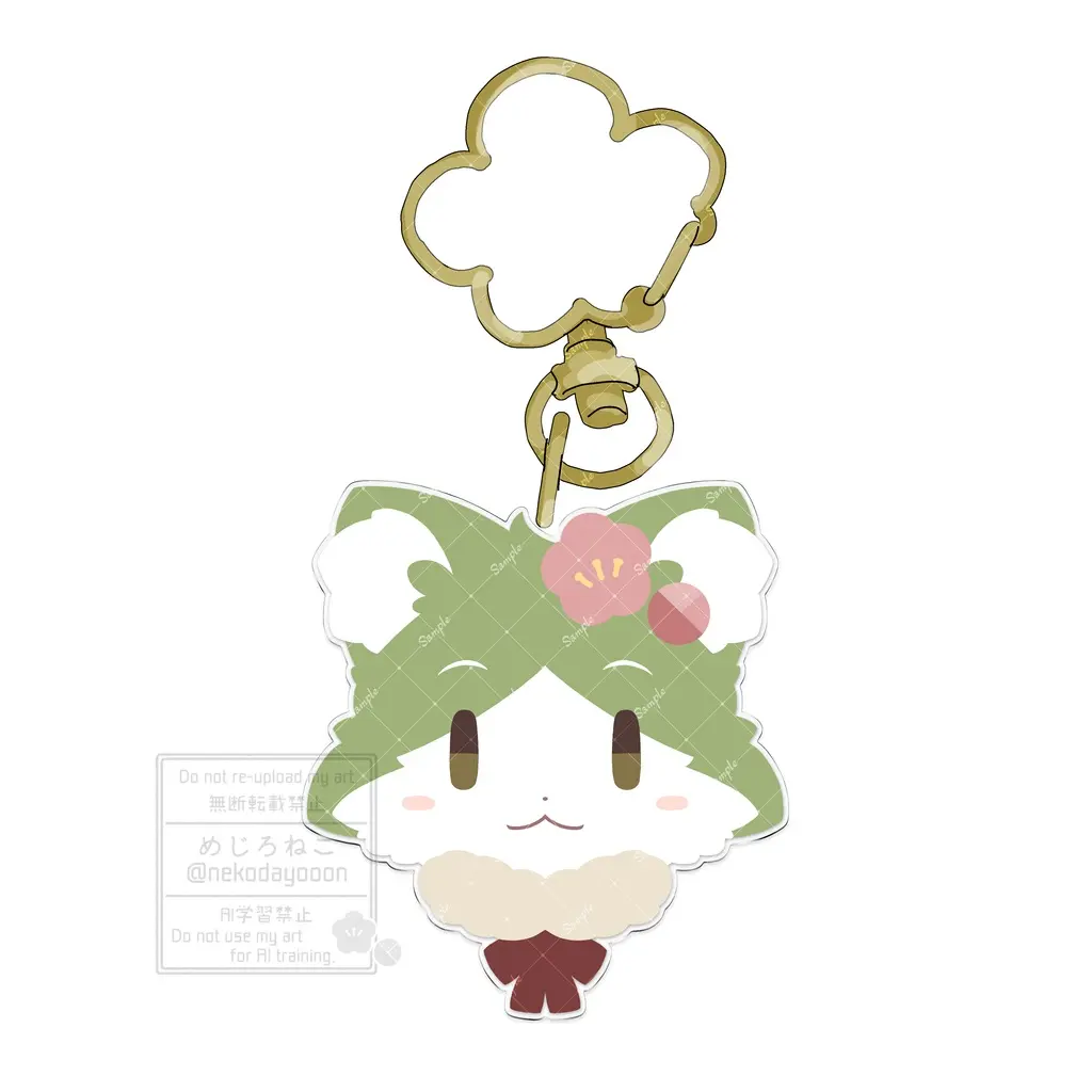Mejironeko - Acrylic Key Chain - Key Chain - VTuber