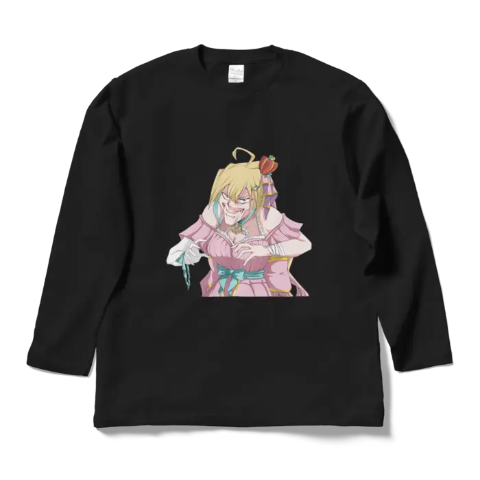 Amachi Karen - Clothes - T-shirts - VTuber Size-L