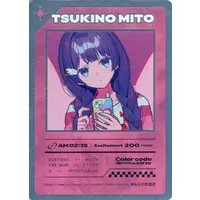 Tsukino Mito - Yorugata Ningen - Character Card - Nijisanji