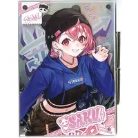 Sasaki Saku - DMM Scratch! - Acrylic Art Plate - Nijisanji