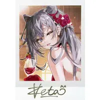 Vestia Zeta - Hand-signed - Character Card - hololive