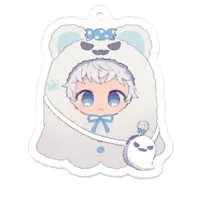 Sayu Ayumu - Acrylic Key Chain - Key Chain - VTuber Size-50 x 50 (mm)