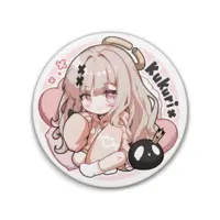Tokusari Kukuri - Badge - VTuber Size-76mm