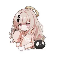 Tokusari Kukuri - Stickers - VTuber Size-160 x 160 (mm)
