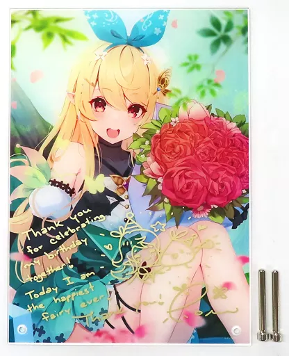 Pomu Rainpuff - Acrylic Art Plate - Nijisanji