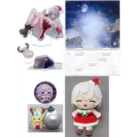 Shirogane Noel - Birthday Merch Complete Set - Acrylic stand - Badge - Acrylic Diorama Stand - Plush - Key Chain - hololive