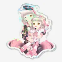 Harema Mau - Acrylic Key Chain - Key Chain - VTuber Size-70mm