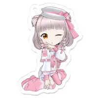 Harema Mau - Acrylic Key Chain - Key Chain - VTuber Size-50 x 50 (mm)