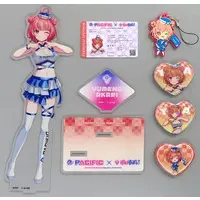Yumeno Akari - Character Card - Badge - Acrylic stand - Key Chain - VSPO!