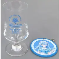 Yukihana Lamy - hololive -Cafeteria Series- - Tumbler, Glass - Coaster - Tableware - hololive