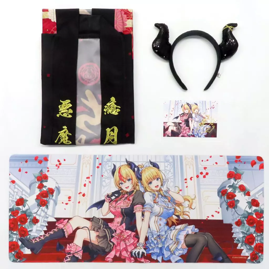 Yuzuki Choco - Clothes - Accessory - Hand-signed - Birthday Merch Complete Set - Postcard - Trading Card Supplies - Desk Mat - hololive