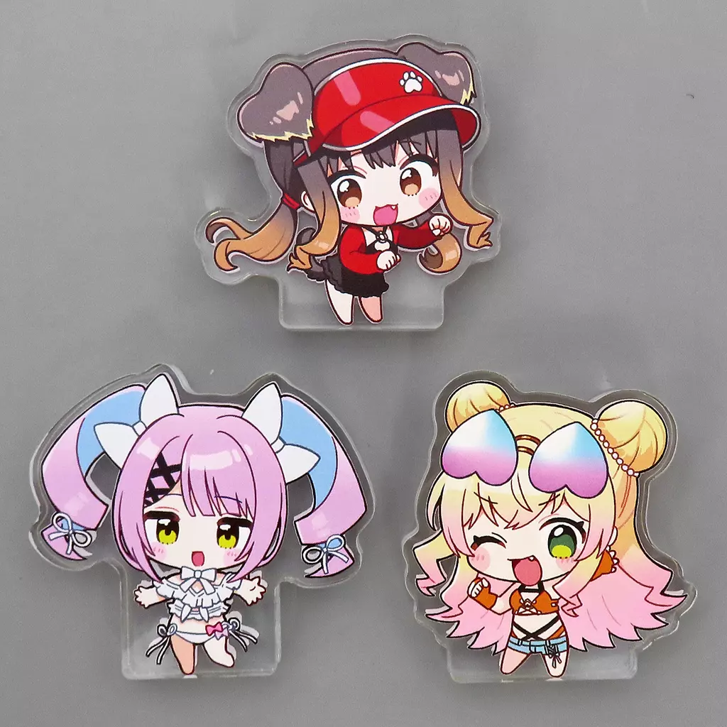hololive - Acrylic stand - Toboe Kyan & Shinomiya Runa & Momosuzu Nene