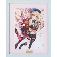 Suzuki Hina & Tanaka Hime - Illustration Board - Original Drawing (Replica Illustration) - VTuber
