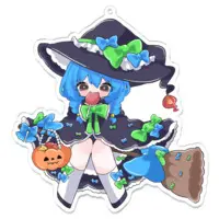Kotonoha Kiliya - Acrylic Key Chain - Key Chain - VTuber Size-100 x 100 (mm)