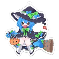 Kotonoha Kiliya - Acrylic Key Chain - Key Chain - VTuber Size-70 x 70 (mm)