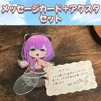 Manmaru Kumako - Character Card - Acrylic stand - VTuber