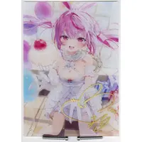 Tomari Mari - Acrylic Art Plate - Acrylic stand - VTuber