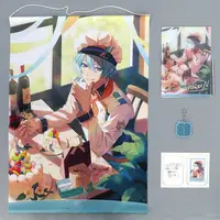 Nagisa Trout - Acrylic Key Chain - Character Card - Key Chain - Acrylic Art Plate - Tapestry - Birthday Merch Complete Set - Nijisanji