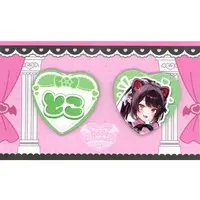 Inui Toko - Heart Badge - Badge - Nijisanji