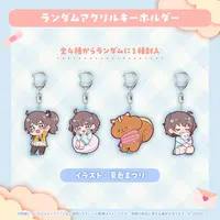 Natsuiro Matsuri - Complete Set - Acrylic Key Chain - hololive OFFICIAL CARD GAME - Key Chain - hololive (Random Item)